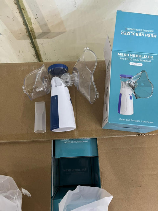 Portable Mesh Nebulizer USB & Battery Operated | Mini Nebulizer With Mask